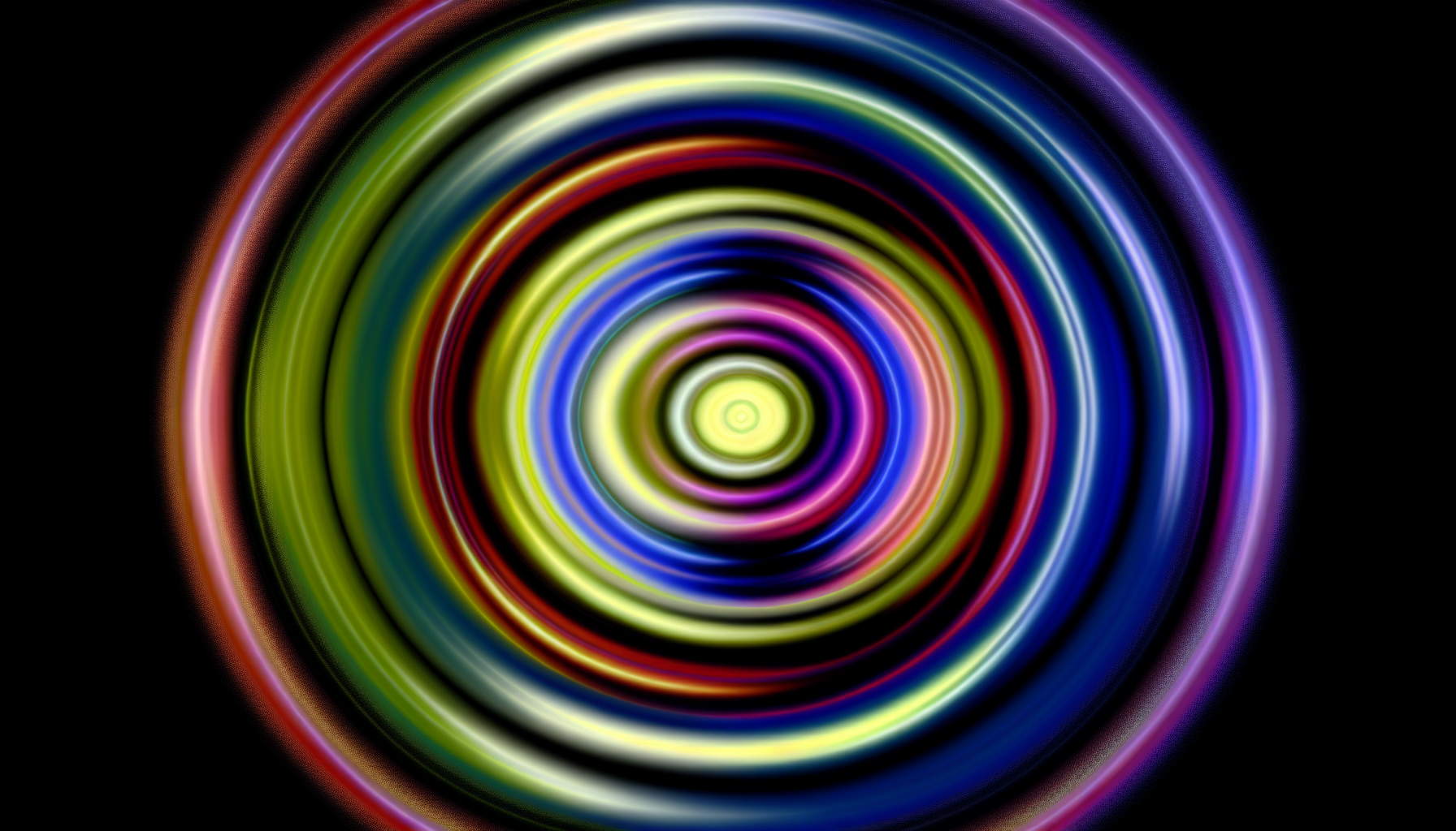 Ein abstraktes Konzept der Hypnose, dargestellt in lebhaften Farben. Ein glÃ¤nzendes, wirbelndes Muster wie ein Wirbel mit konzentrischen Kreisen in verschiedenen Farben, wobei jede Schicht allmÃ¤hlich in die nÃ¤chste Farbe Ã¼bergeht. Das Zentrum des Wirbels ist ein helles, fesselndes Licht, das einen hypnotischen Zustand suggeriert. Das gesamte Bild ist von einer dunklen, soliden Farbe umgeben, um Tiefe und Kontrast zu verleihen. Das Muster vermittelt ein GefÃ¼hl von Bewegung und Verzauberung.