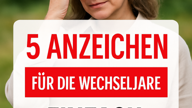5 Wechseljahre Symptome