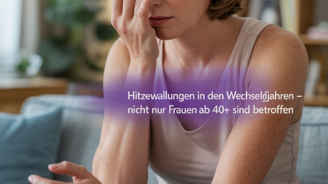 Hitzewallungen in den Wechseljahren